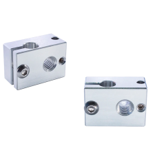 Bloco de alumínio 23x16x12mm V6 Prusa